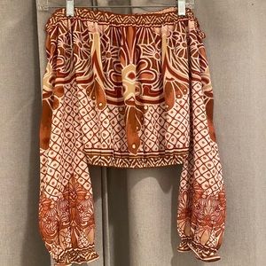 off the shoulder long sleeve